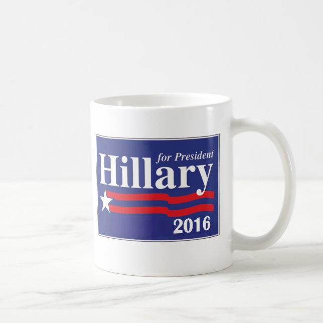 Hillary Clinton für Tasse 2016 Präsidenten-Kaffee (Rechts)