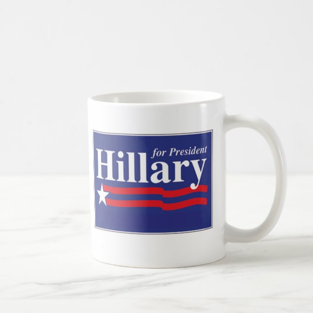 Hillary Clinton für Tasse 2016 Präsidenten-Kaffee (Rechts)