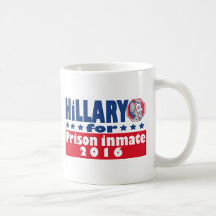 Hillary Clinton-Gefängnis-Insasse 2016 Tasse