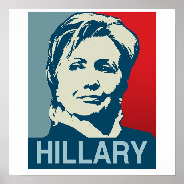 HILLARY CLINTON HOPE-.png Poster (Vorne)