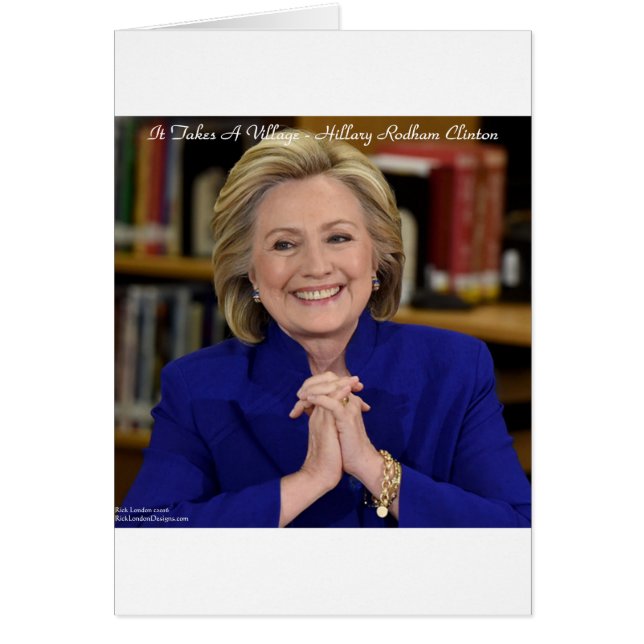 Hillary Clinton It Takes Dorf Gift (Vorne)