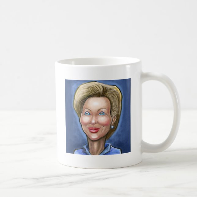 Hillary Clinton Kaffeetasse (Rechts)
