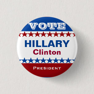 Hillary Clinton-Kampagnen-Knopf Button
