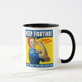 Hillary Clinton Kämpft weiter Tasse