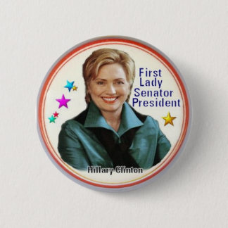 Hillary Clinton-Knopf Button