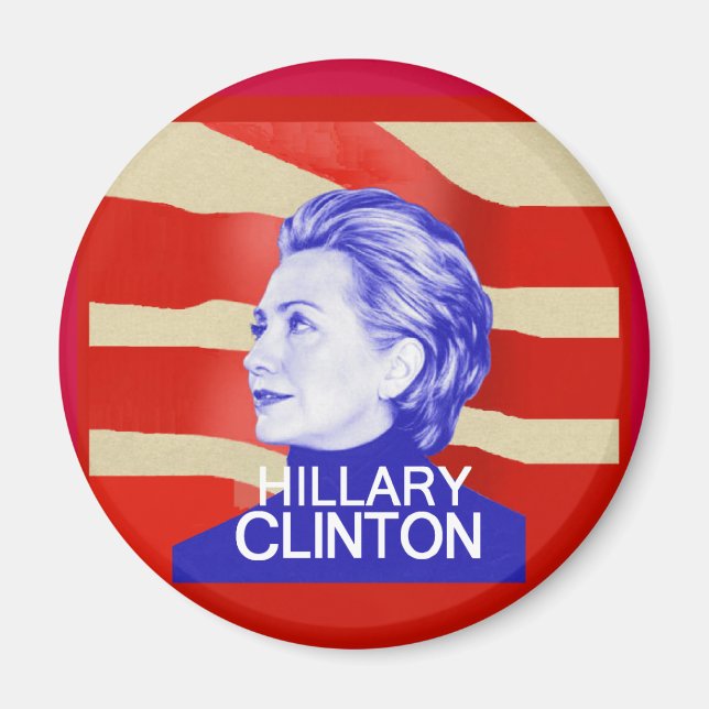 Hillary Clinton Magnet (Vorne)