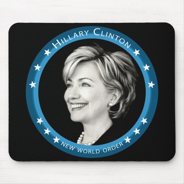 Hillary Clinton: malerisch: Mousepad (Vorne)