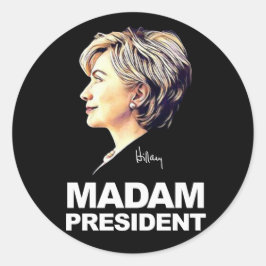 Hillary Clinton "Mrs President" Sticker