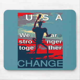 Hillary Clinton neuester Wahlkampfslogan für 2016 Mousepad