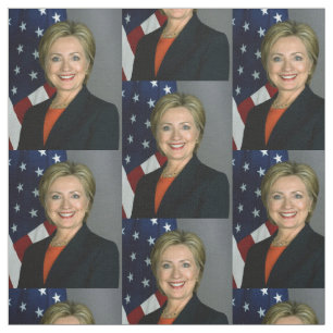 Hillary Clinton Offiziell Portrait Stoff