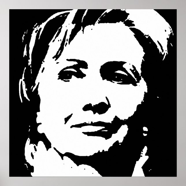 Hillary Clinton Poster (Vorne)