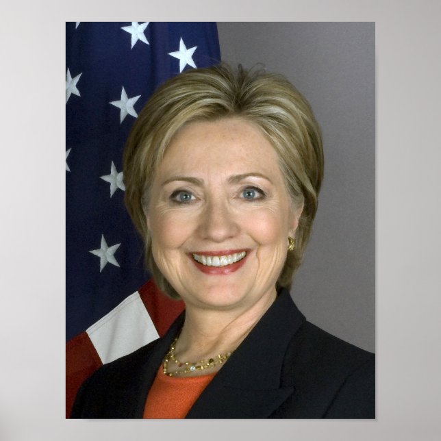 Hillary Clinton Poster (Vorne)