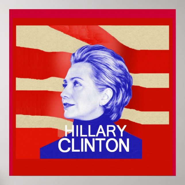 Hillary Clinton POSTER Print (Vorne)