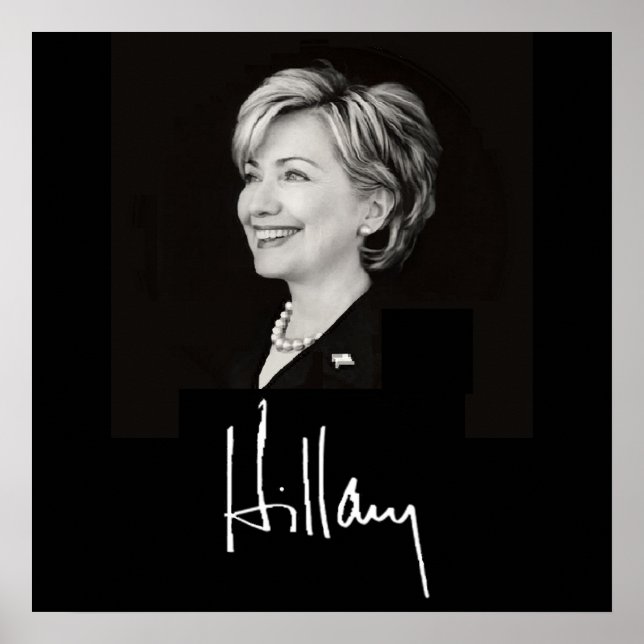 Hillary Clinton POSTER Print (Vorne)