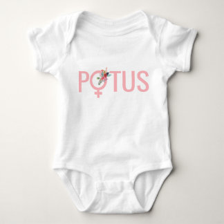 Hillary Clinton POTUS Baby| Feminist Baby Baby Strampler