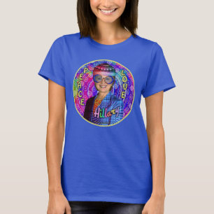 Hillary Clinton-Präsident 2016 Hippie Political T-Shirt