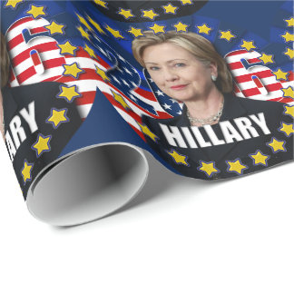 Hillary Clinton Präsidentin 2016 Geschenkpapier