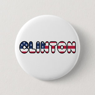 Hillary Clinton - Präsidentschaftswahlen 2016 Button