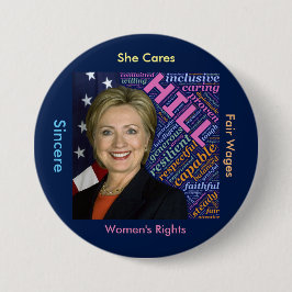 Hillary Clinton Pres, Schaltfläche "Flag" und "Küm Button