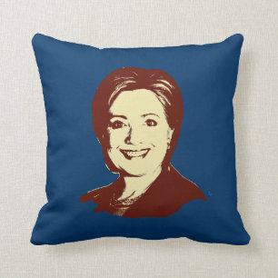 HILLARY CLINTON-ROT-KOPF KISSEN