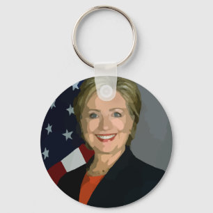 hillary clinton schlüsselanhänger