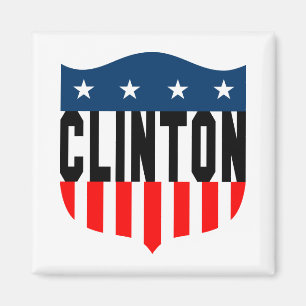 hillary clinton Sterne und Streifen Magnet