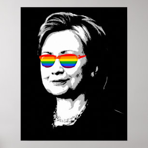 Hillary Clinton-Stolz Poster