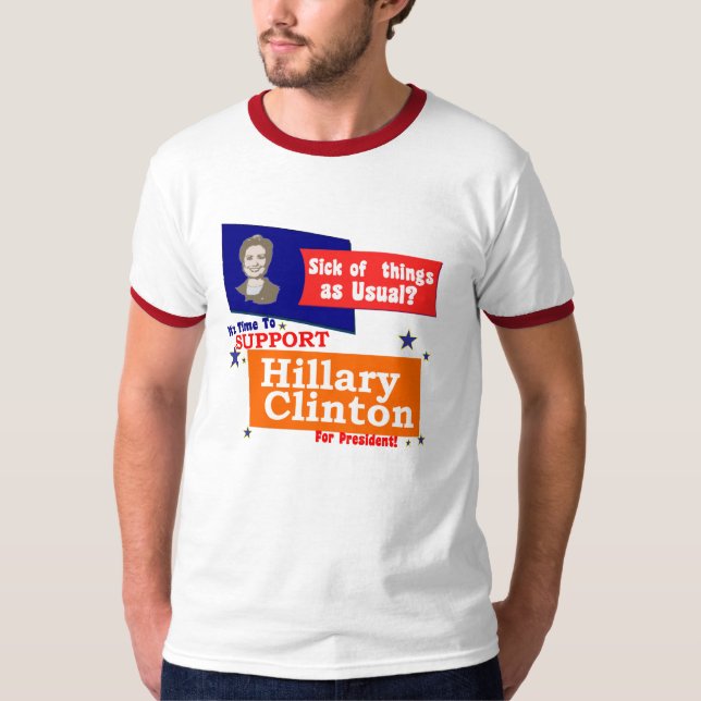 Hillary Clinton T-Shirt (Vorderseite)