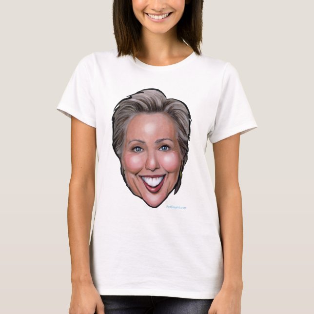 Hillary Clinton T-Shirt (Vorderseite)