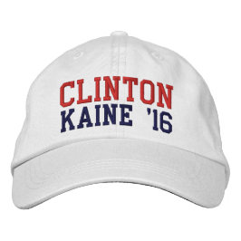 Hillary Clinton Tim Kaine 2016 Bestickte Kappe