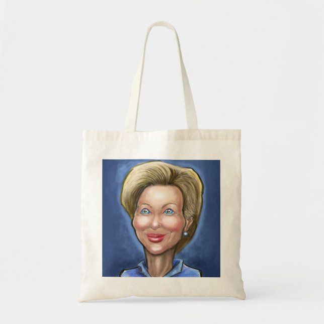 Hillary Clinton Tragetasche (Vorne)