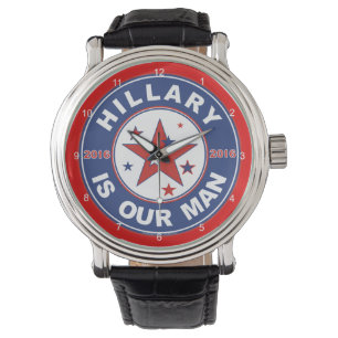 Hillary Clinton-Uhr - Armbanduhr