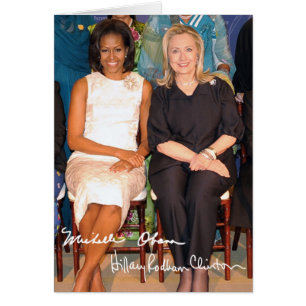 Hillary Clinton und Michele Obama