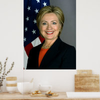 Hillary Clinton Value Poster Paper