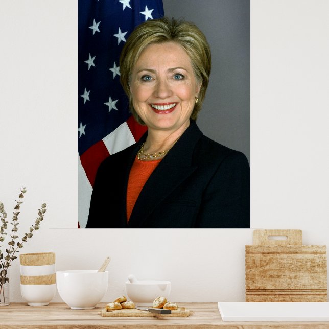 Hillary Clinton Value Poster Paper (Küche)