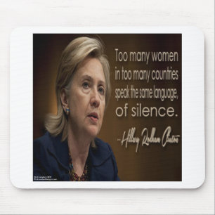 Hillary Clinton Women R Anonyme Geschenke & T-Shir Mousepad