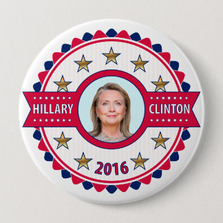 Hillary Clintonfestzug-Kampagnen-Knopf 2016 Button