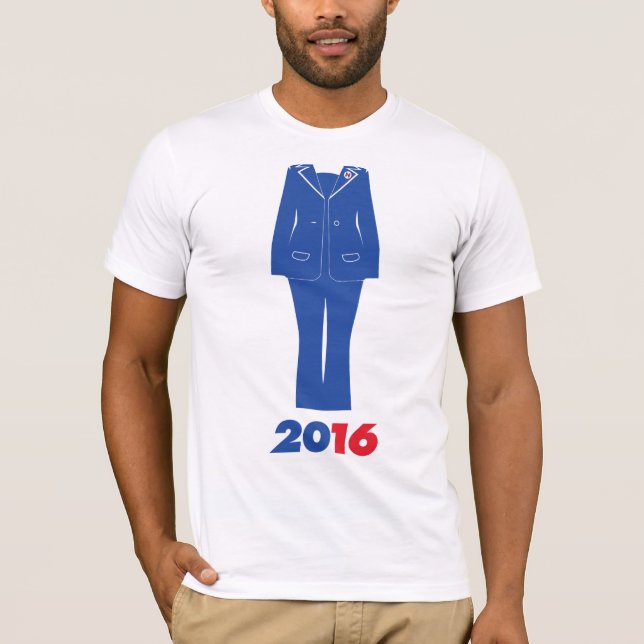 Hillary Clintons Pantsuit - 2016 T-Shirt (Vorderseite)