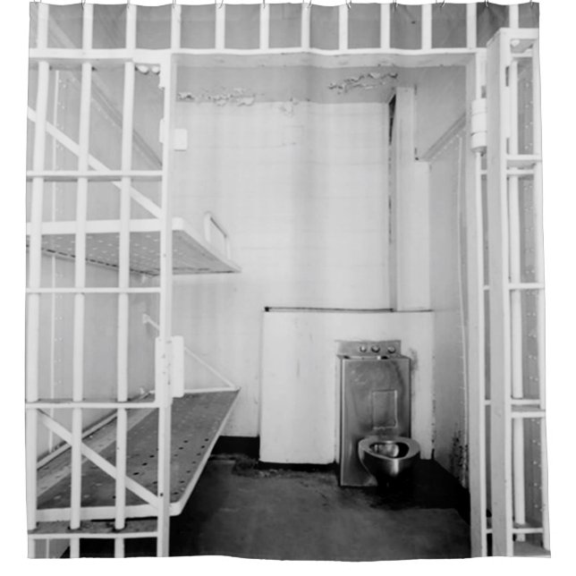 HILLARY für GEFÄNGNIS 2016 Duschvorhang (Vorderseite)