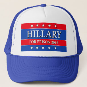 "HILLARY FÜR GEFÄNGNIS 2016 " TRUCKERKAPPE