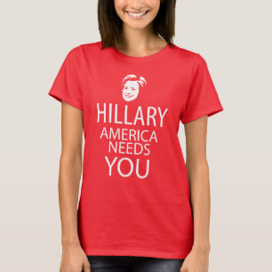 Hillary für Präsident T-Shirt