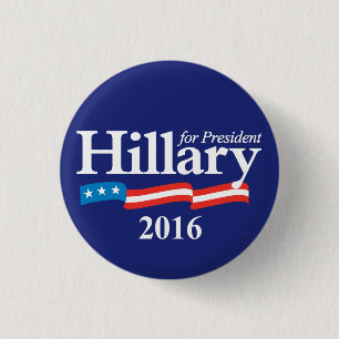 Hillary für Präsidenten 2016 Button