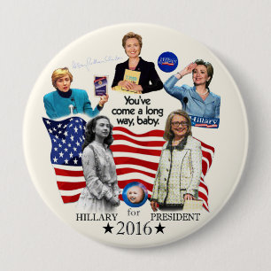 Hillary für Präsidenten 2016 Button