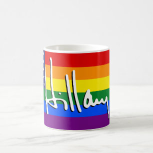 HILLARY "GAY PRIDE-FLAGGE " KAFFEETASSE