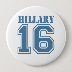 HILLARY IM JAHRE 2016 .PNG BUTTON