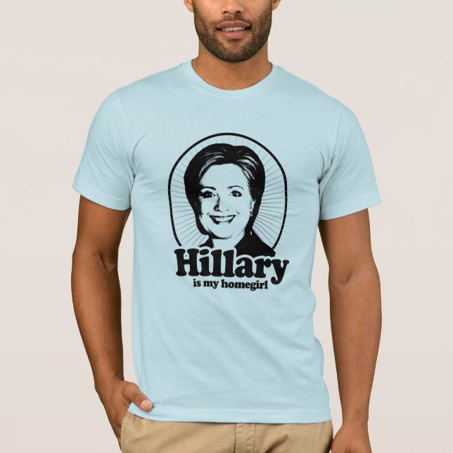 HILLARY IST MEIN HOMEGIRL - .PNG T-Shirt (Vorderseite)