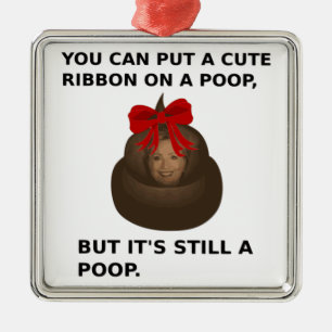 Hillary Kack Silbernes Ornament