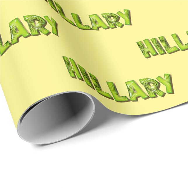 Hillary Kiwi Fruit Geschenk papier Geschenkpapier (Rolleneckpunkt)