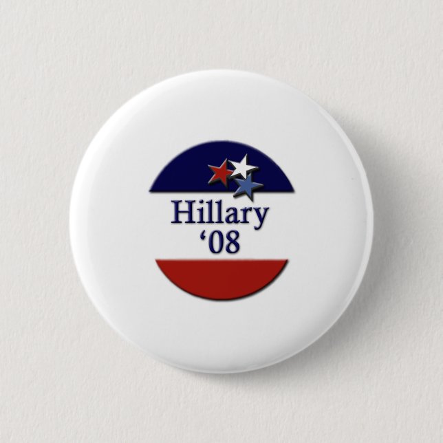 Hillary-Knopf Button (Vorderseite)
