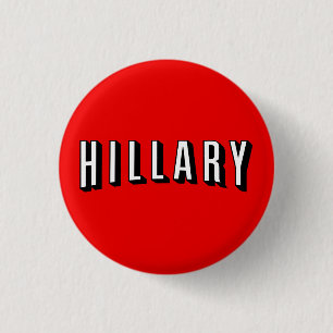 Hillary-Knopf: Clinton für Präsidenten 2016 Button